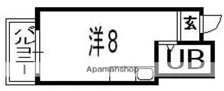 メゾンファミールフクイ【1階】の間取り