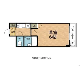 ライクスリー【3階】の間取り