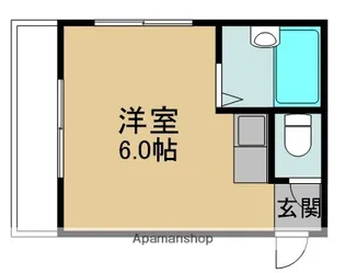 ヴィラナリー紅屋【5階】の間取り