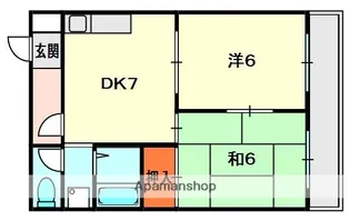 第三東ビル【2階】の間取り