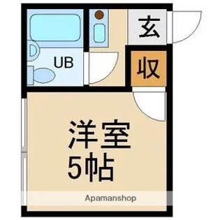 サンスイハイツ【5階】の間取り