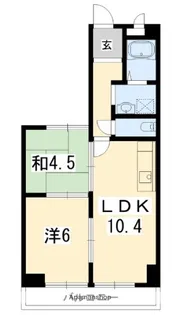 第3林ビル【3階】の間取り