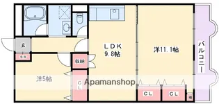 ルミエール【3階】の間取り