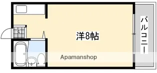 コーポ尾上【3階】の間取り