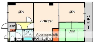 サングレースミハマ【2階】の間取り