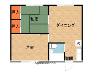 アルビオンハイツ【2階】の間取り