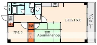 コーポ牧野【2階】の間取り