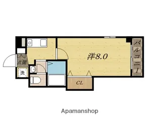 M’プラザ津田駅前十番館【2階】の間取り