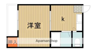 秀和第2ハイツ【1階】の間取り