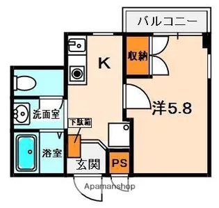 エルマーノヒル枚方【7階】の間取り