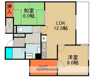 CASA CARA【1階】の間取り