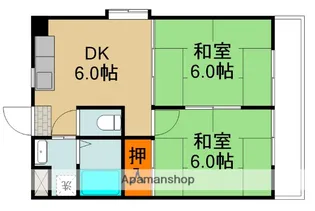 MIWA第3ビル【5階】の間取り