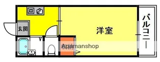 M’PLAZA竜田通【4階】の間取り