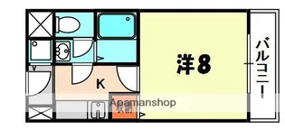 大和田ハイツ【1階】の間取り