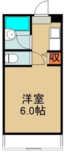 ロータリーマンション平代町【3階】の間取り