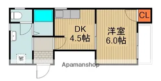 M’PLAZA大宮通【2階】の間取り