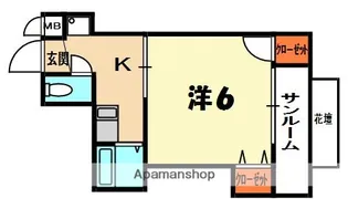 M’PLAZA大宮通【3階】の間取り