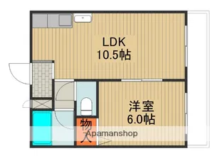 ベル平代【2階】の間取り