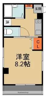 ペールエール【2階】の間取り