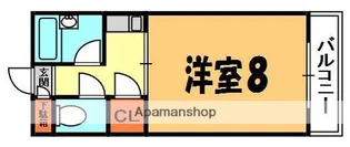 ロータリーマンション萱島西【2階】の間取り