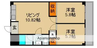 グランクレスト【4階】の間取り
