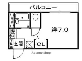 エルロード有馬禁野【2階】の間取り