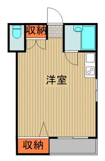柳町マンション【2階】の間取り