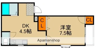 ラ・リンピア【3階】の間取り