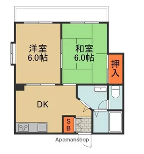 ヴィオス9【1階】の間取り