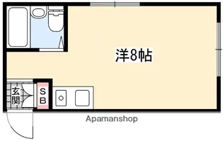 シティハイム上村【3階】の間取り