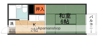 入江ハイツ【1階】の間取り