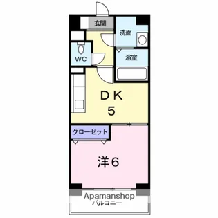 GROOVE大日【7階】の間取り