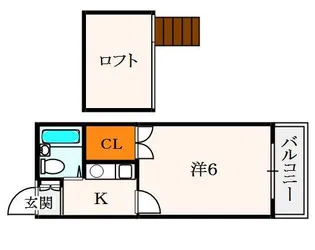 アンフィニィ・桜町【1階】の間取り