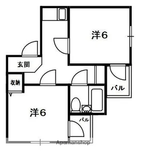 ミングル星ヶ丘1番館【3階】の間取り