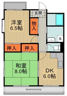 文夫ハイツⅡ【2階】の間取り