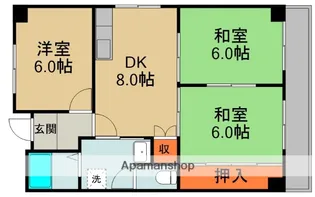グラシエール門真【5階】の間取り