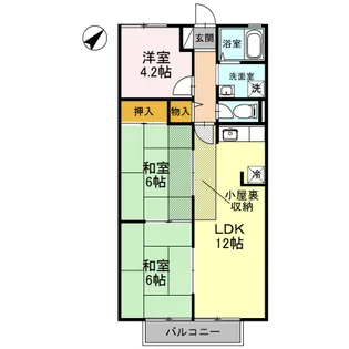 アン星ヶ丘【2階】の間取り