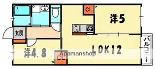 ピコロフォルテ【2階】の間取り