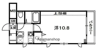 大阪府枚方市津田駅前1丁目【マンション】の間取り