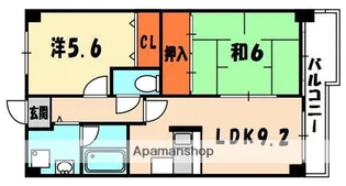 エーデルハイム【2階】の間取り