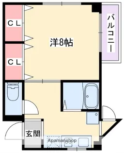 ファミーユ【3階】の間取り