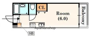 大阪府枚方市長尾元町1丁目【マンション】の間取り