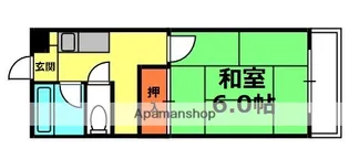 川島第6ビル【4階】の間取り