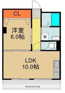 なるなるビル【3階】の間取り