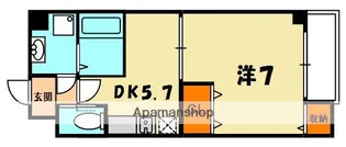 ターフィーズフラット門真南【2階】の間取り