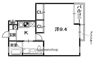 ザ・リッツクラブ桜【2階】の間取り