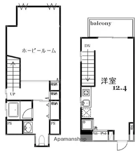 STORK RESIDENCE 枚方新町【2階】の間取り