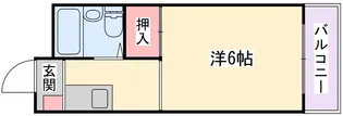 第2三島ハイツ【1階】の間取り