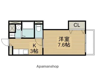 ロジュマン門真【3階】の間取り