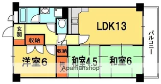 第2メゾン香里【2階】の間取り